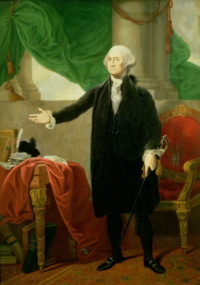 Portrait of George Washington by Gilbert Stuart
